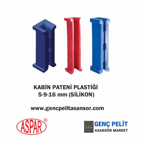 KABİN PATENİ PLASTİĞİ 5-9-16 mm (SİLİKON)