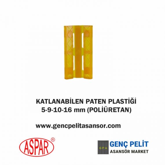 KATLANABİLEN PATEN PLASTİĞİ 5-9-10-16 mm (POLİÜRETAN)